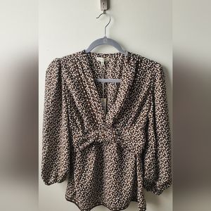 Max Studio Printed Blouse